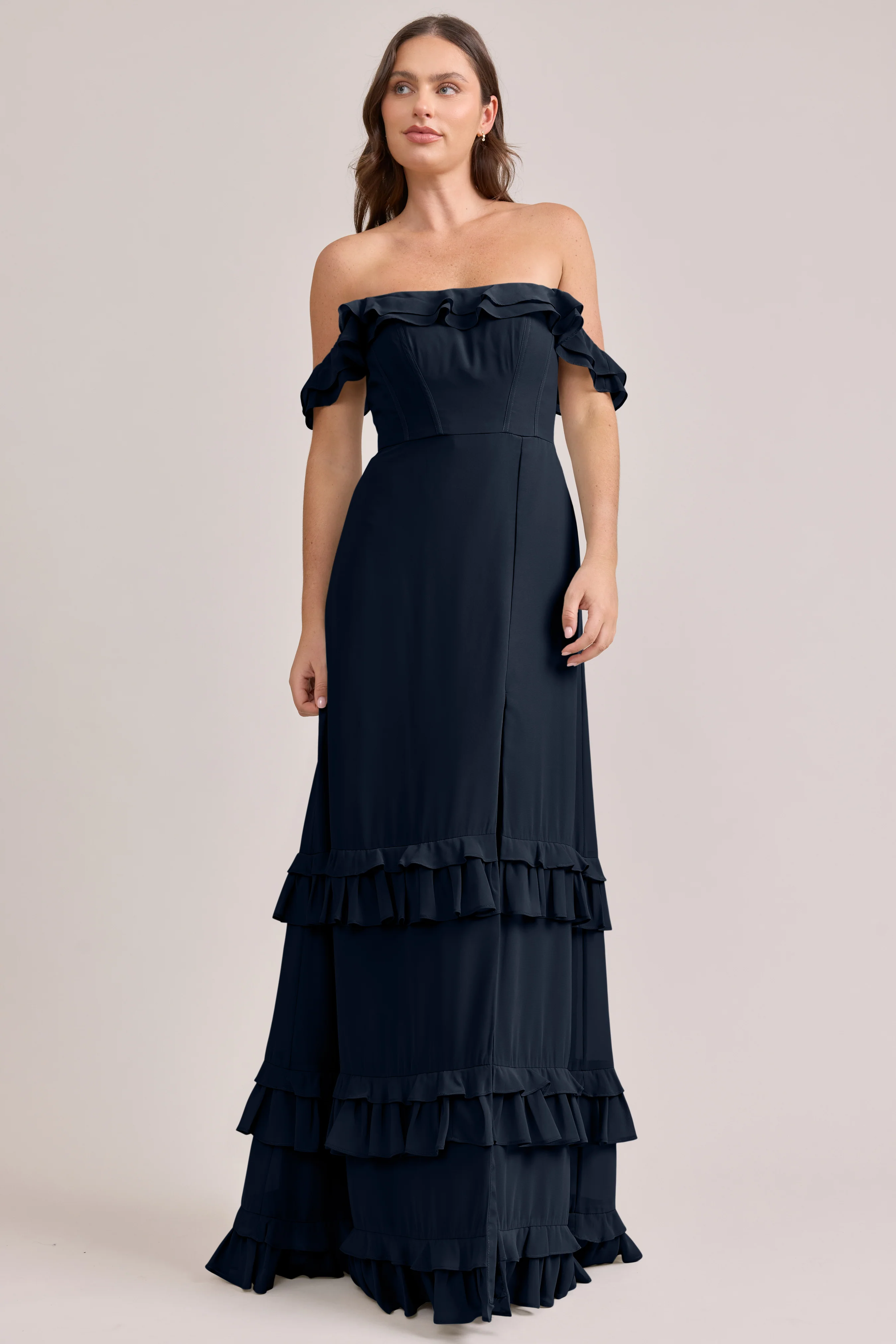 Shea Chiffon Dress | Made To Order - Image 83