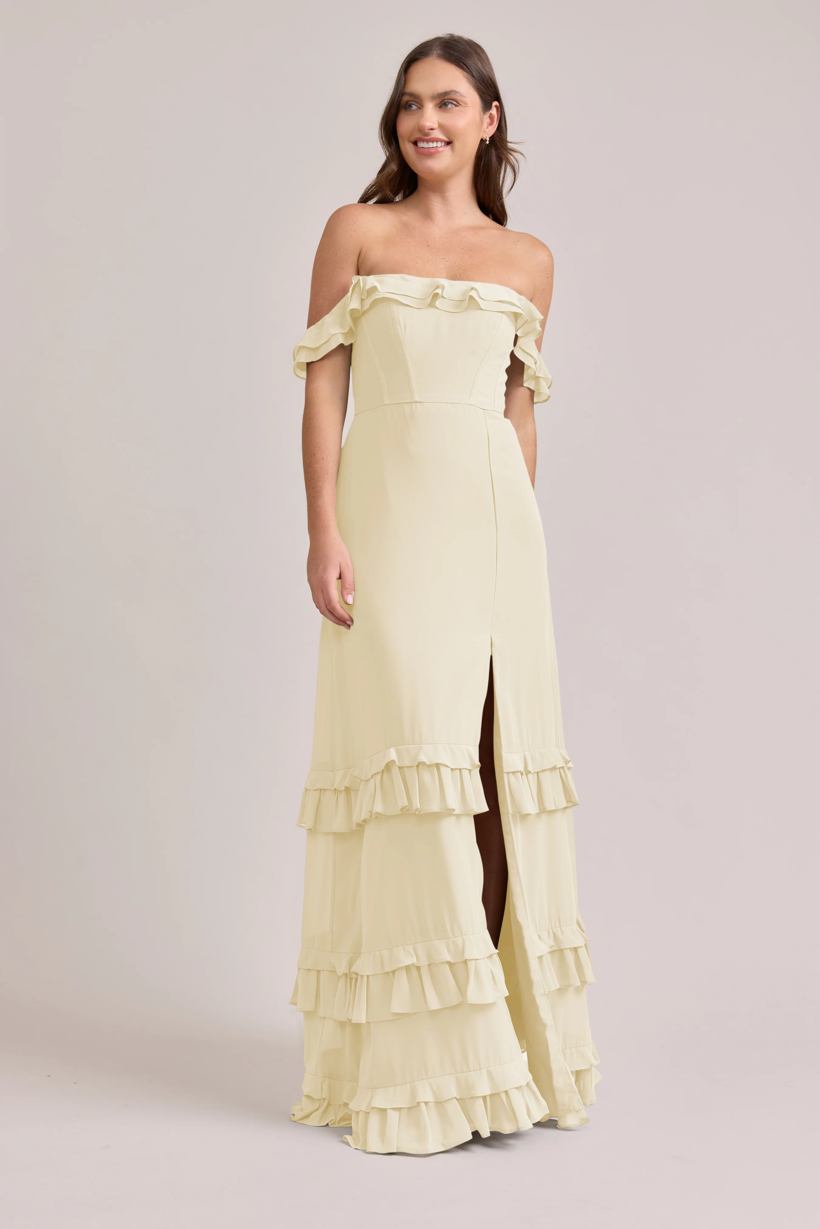 Shea Chiffon Dress | Made To Order - Image 85