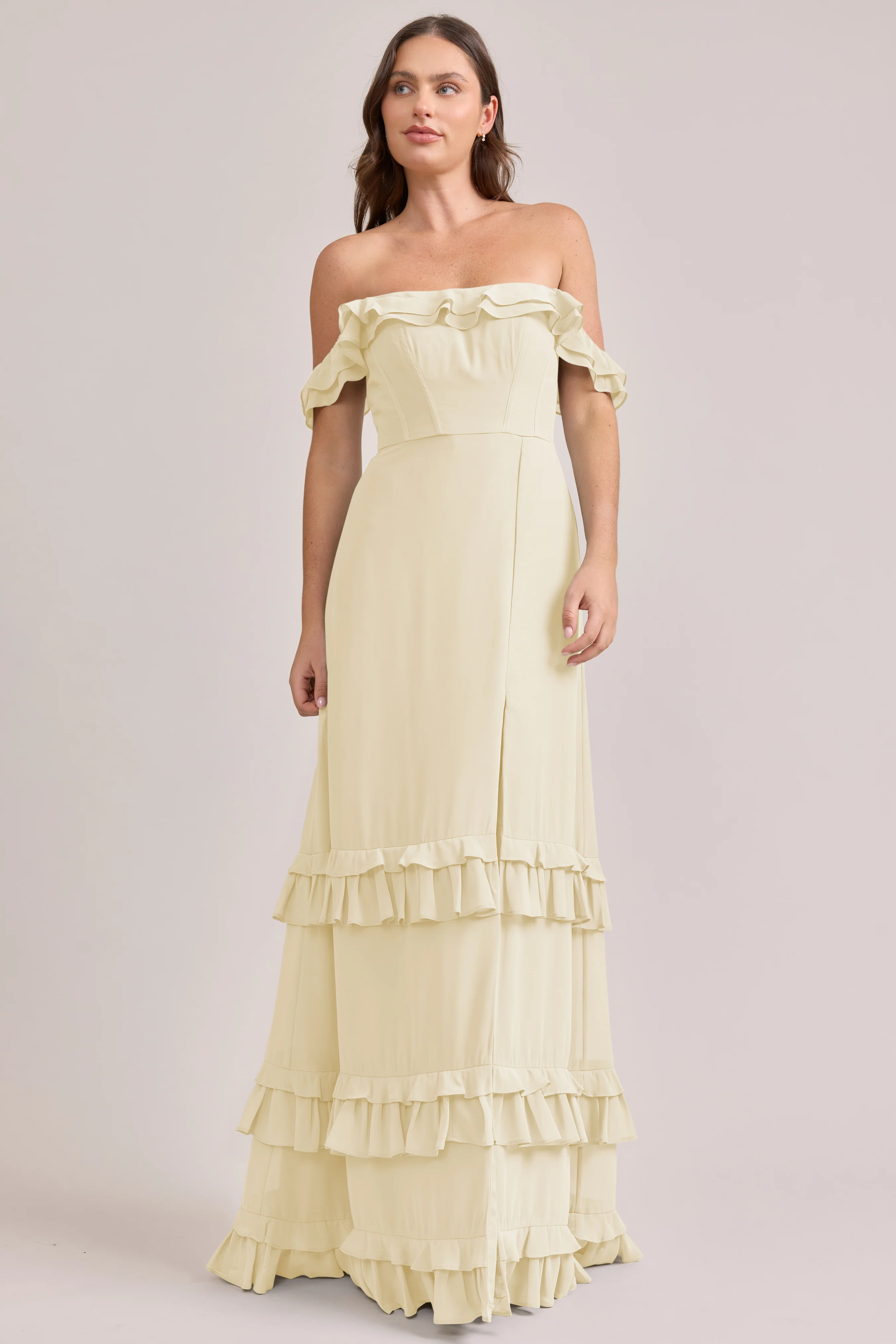 Shea Chiffon Dress | Made To Order - Image 86