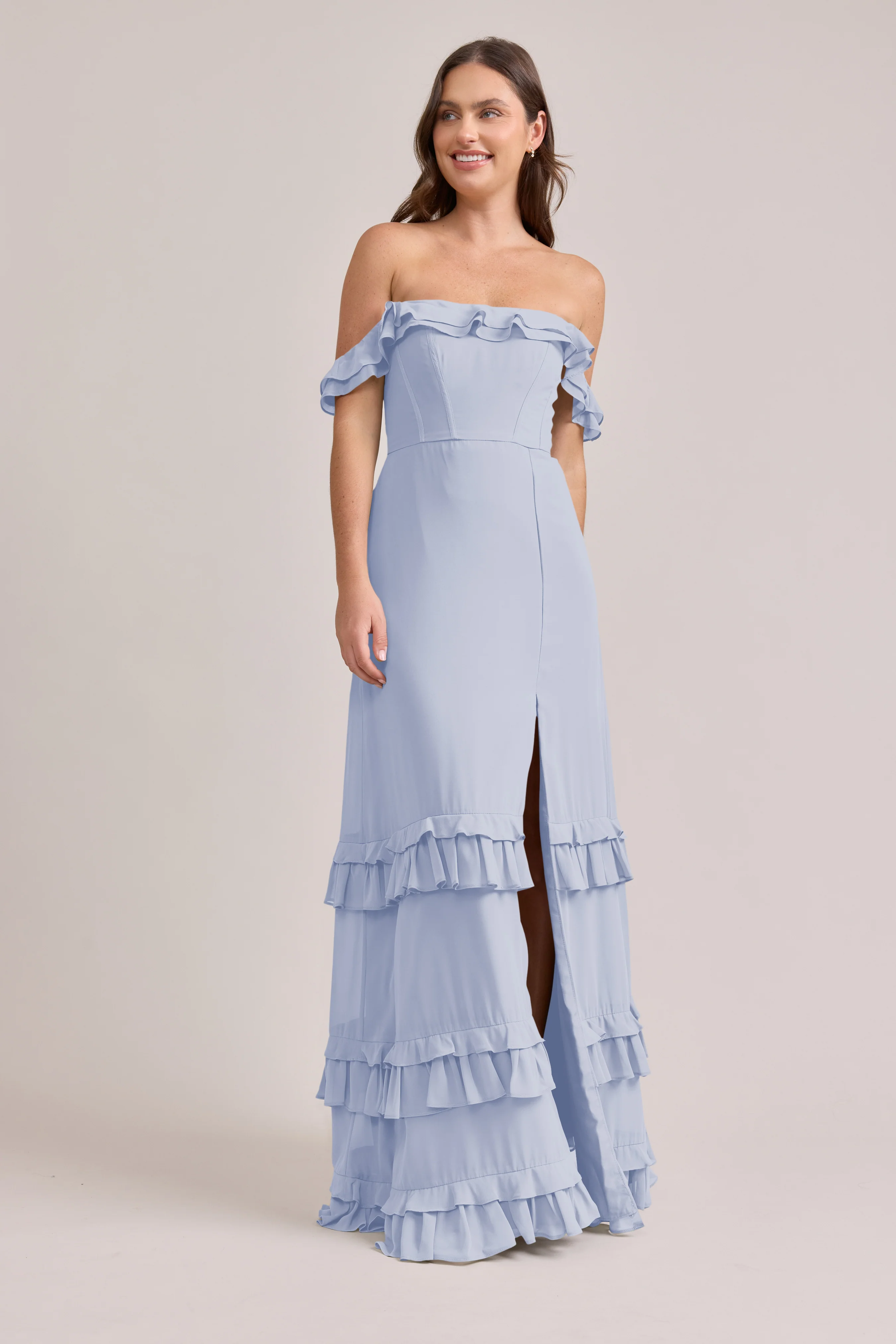 Shea Chiffon Dress | Made To Order - Image 92