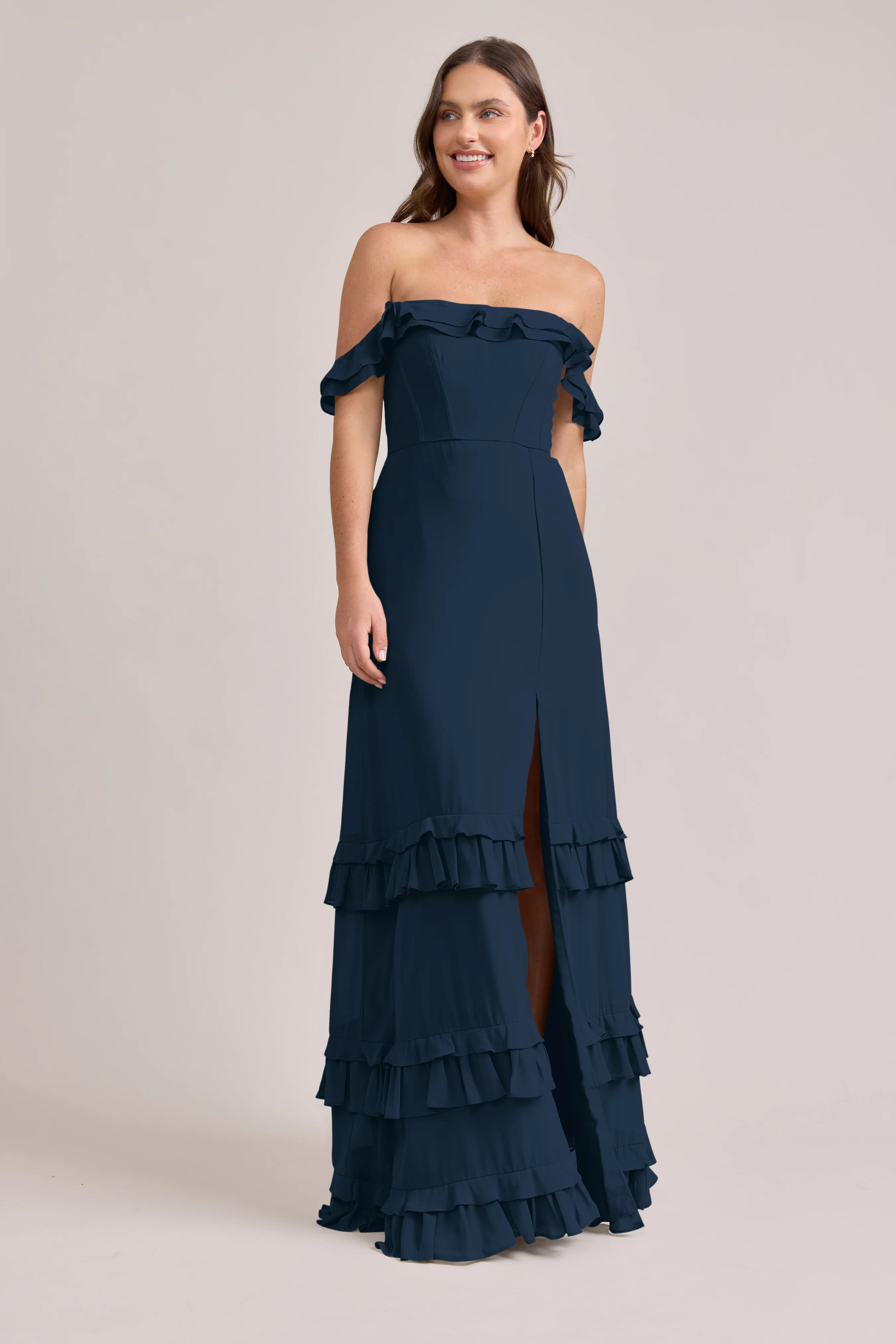 Shea Chiffon Dress | Made To Order - Image 94