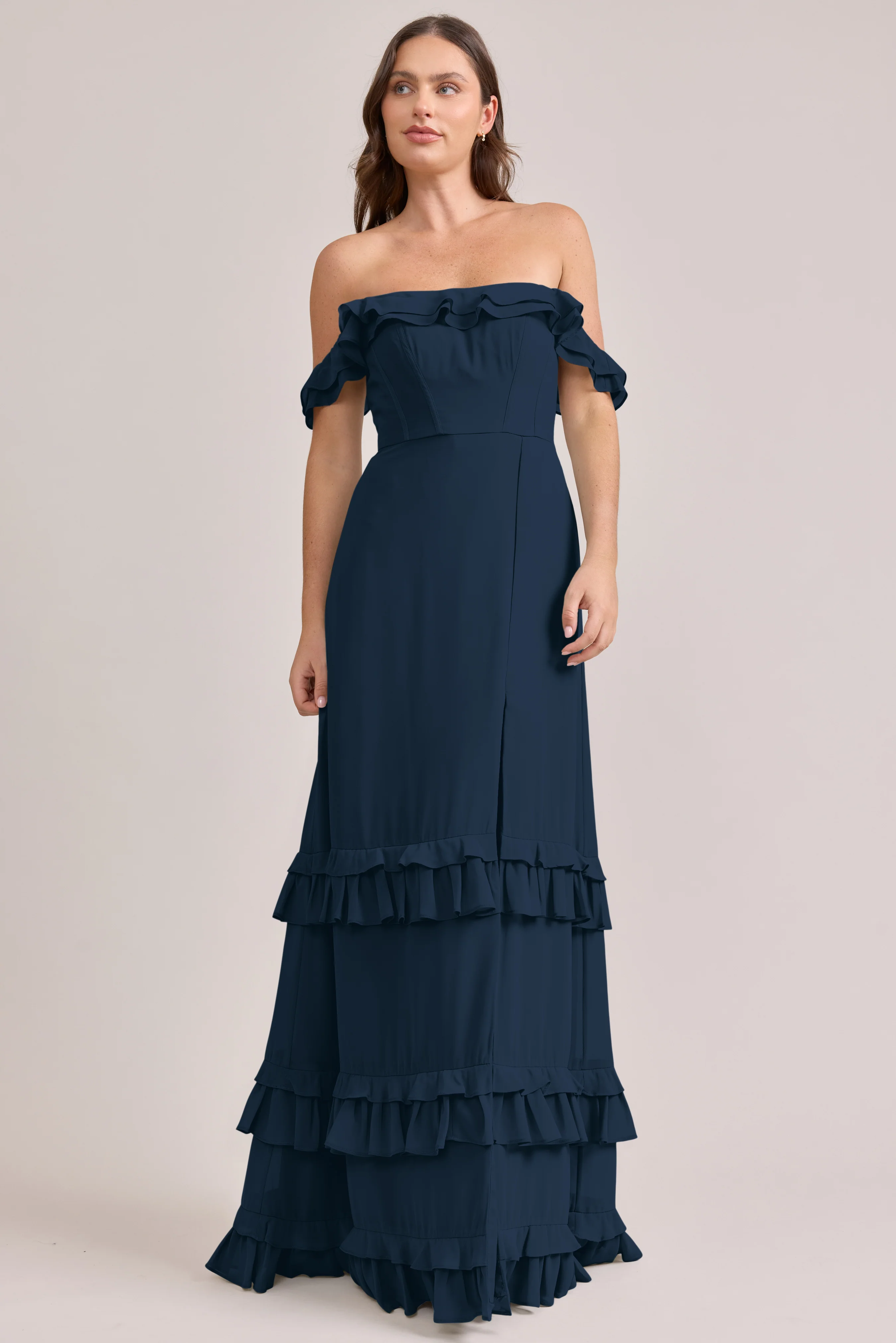 Shea Chiffon Dress | Made To Order - Image 95