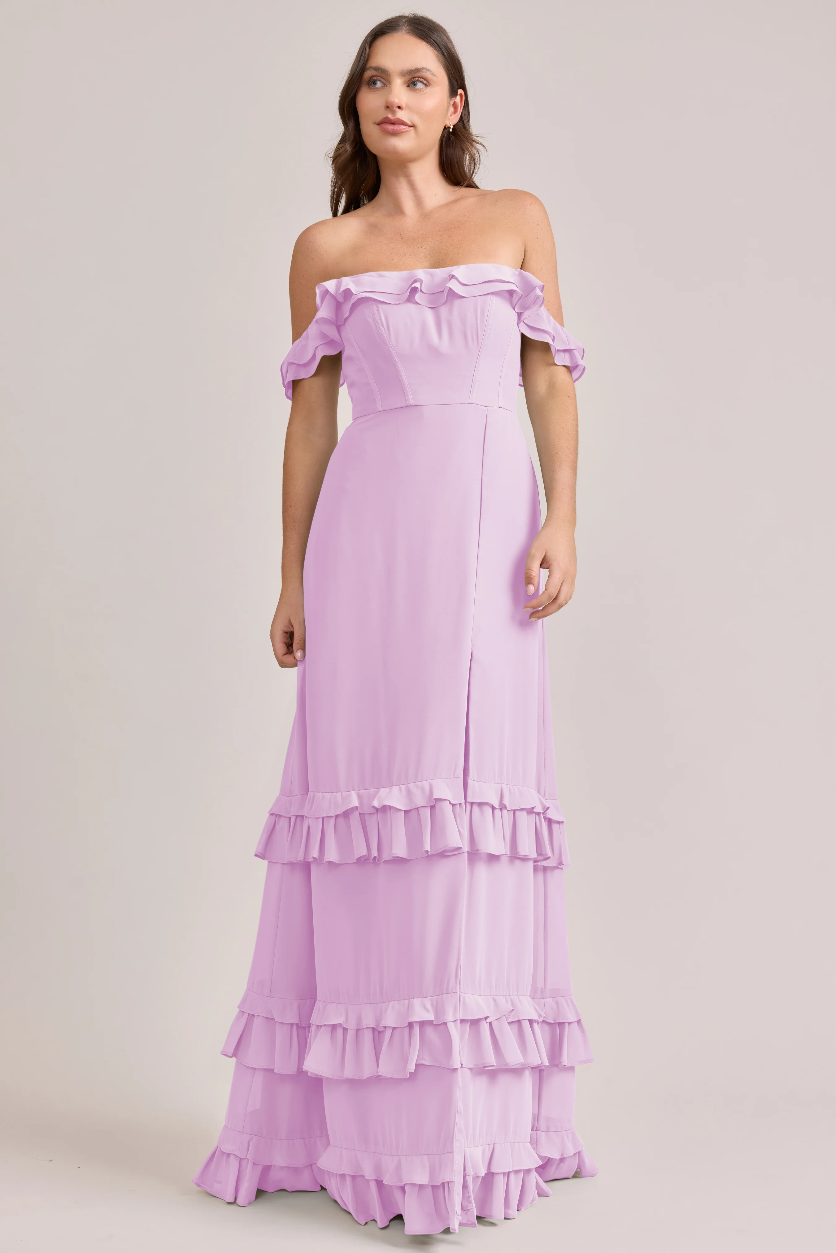 Shea Chiffon Dress | Made To Order - Image 99