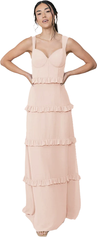 Sloane Chiffon Dress | Made To Order - Image 100