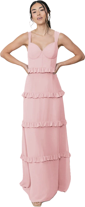 Sloane Chiffon Dress | Made To Order - Image 101