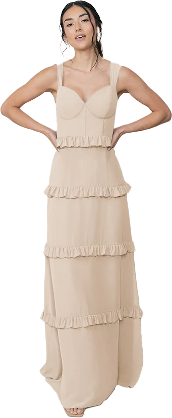 Sloane Chiffon Dress | Made To Order - Image 103