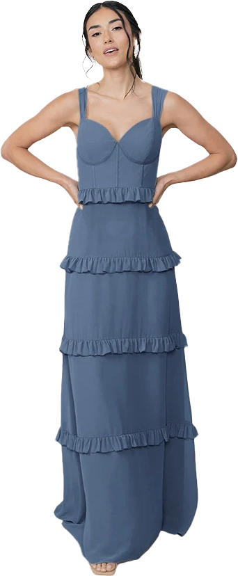 Sloane Chiffon Dress | Made To Order - Image 109