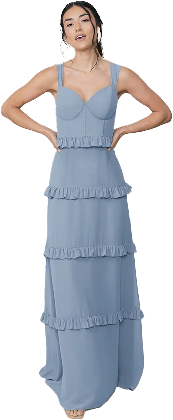 Sloane Chiffon Dress | Made To Order - Image 113