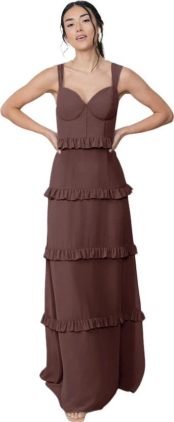 Sloane Chiffon Dress | Made To Order - Image 118