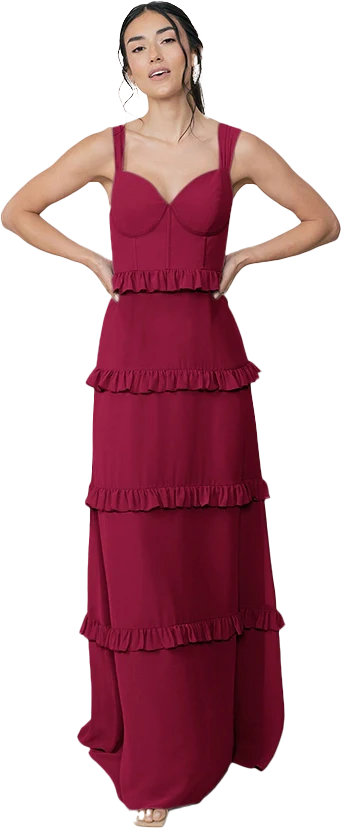 Sloane Chiffon Dress | Made To Order - Image 119