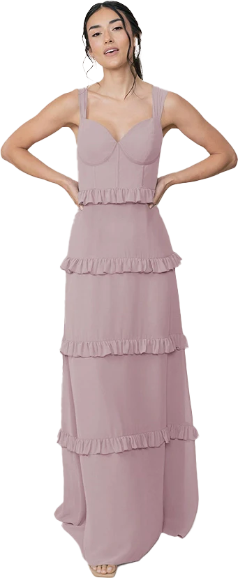 Sloane Chiffon Dress | Made To Order - Image 120