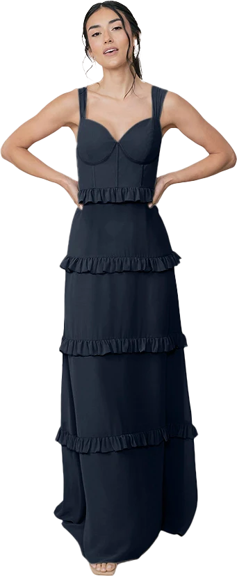 Sloane Chiffon Dress | Made To Order - Image 122