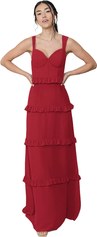 Sloane Chiffon Dress | Made To Order - Image 124