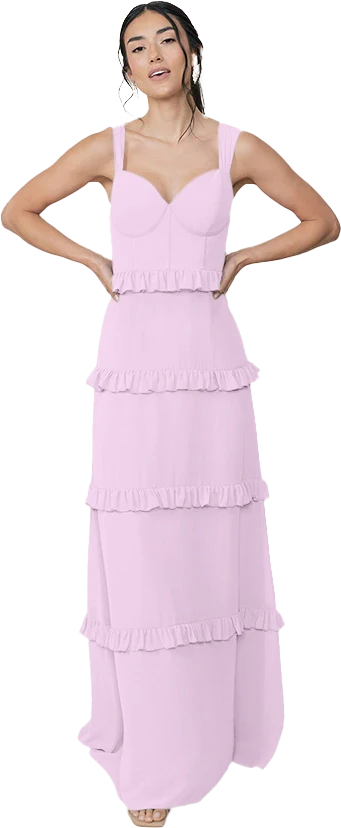 Sloane Chiffon Dress | Made To Order - Image 127