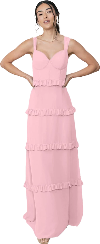 Sloane Chiffon Dress | Made To Order - Image 130