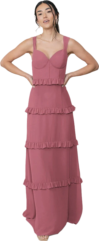 Sloane Chiffon Dress | Made To Order - Image 131