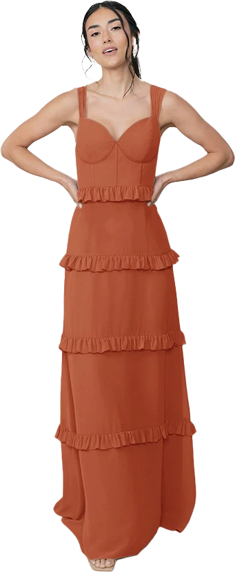 Sloane Chiffon Dress | Made To Order - Image 133