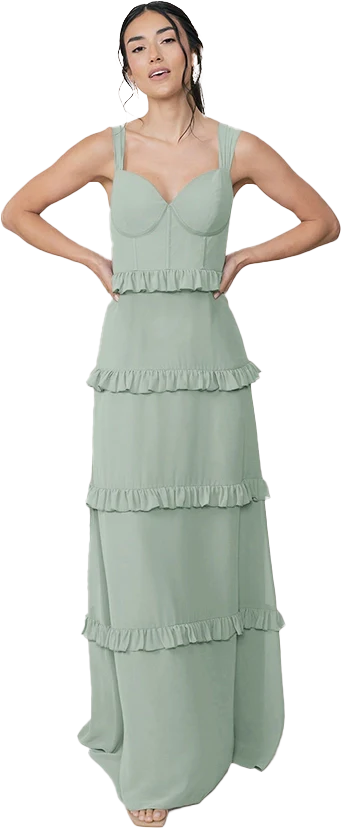 Sloane Chiffon Dress | Made To Order - Image 134