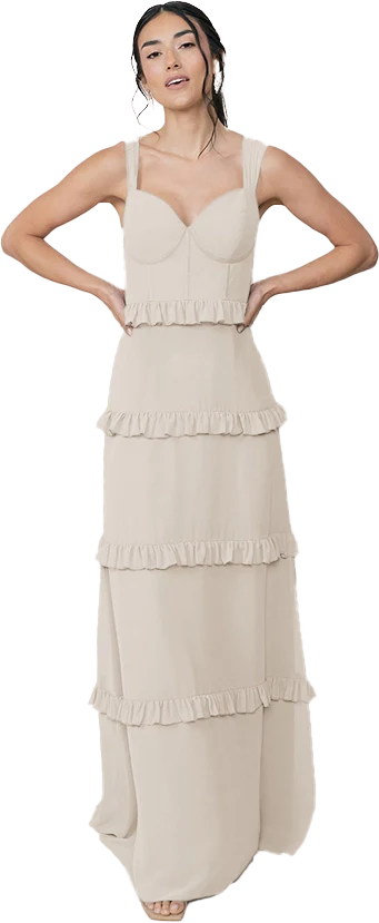 Sloane Chiffon Dress | Made To Order - Image 135