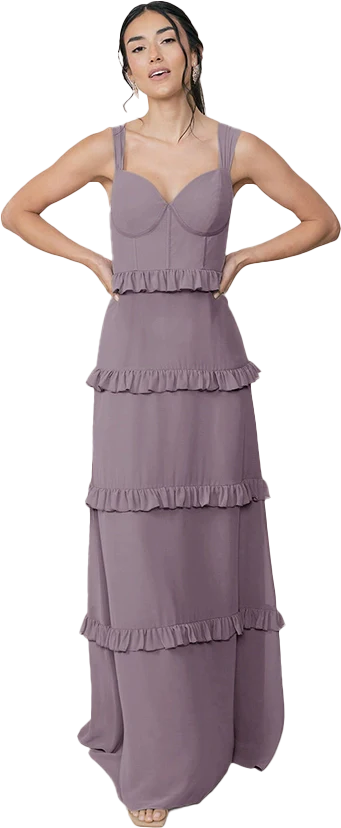 Sloane Chiffon Dress | Made To Order - Image 139