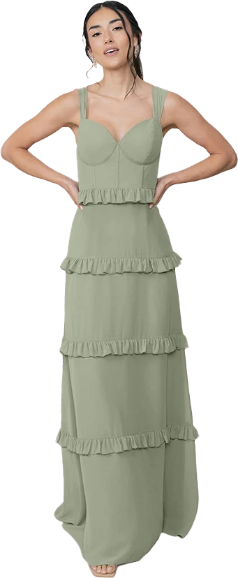 Sloane Chiffon Dress | Made To Order - Image 143