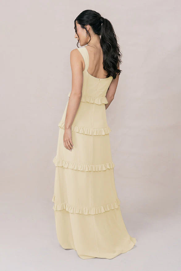 Sloane Chiffon Dress | Made To Order - Image 147