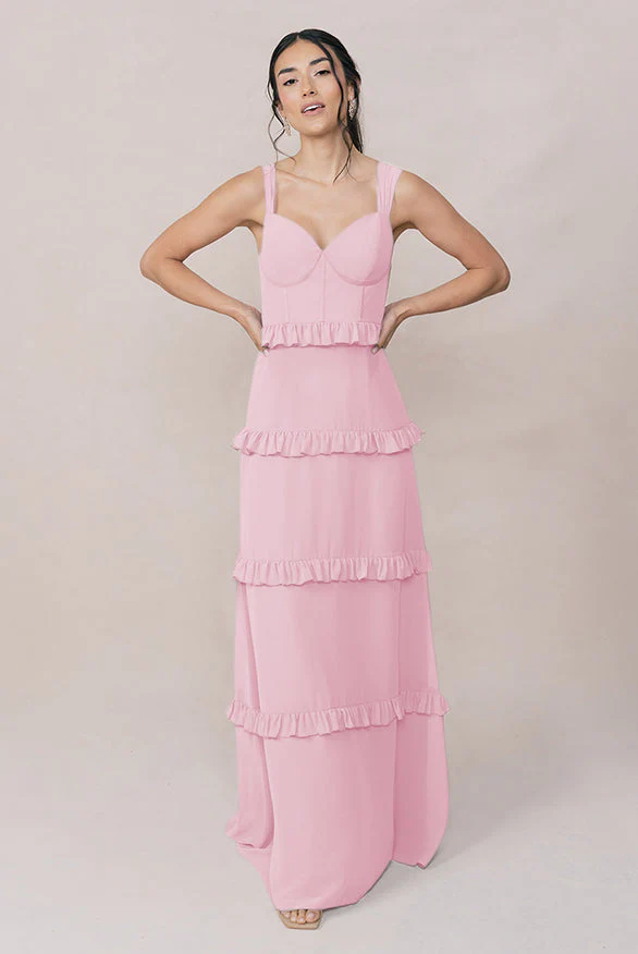 Sloane Chiffon Dress | Made To Order - Image 148