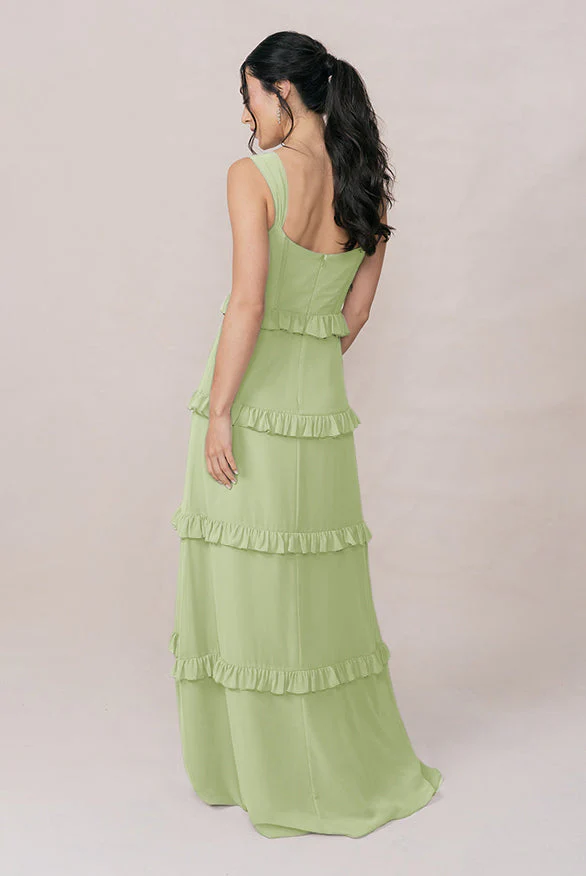 Sloane Chiffon Dress | Made To Order - Image 153