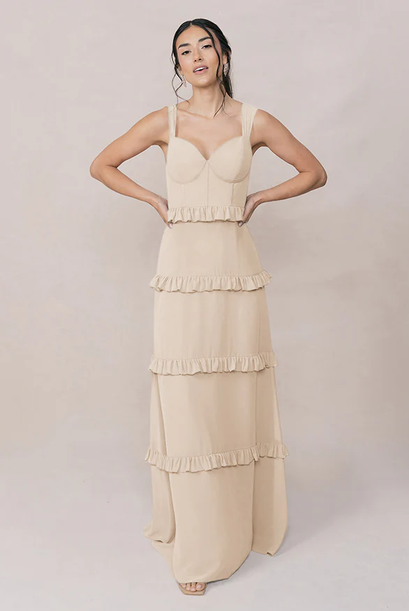 Sloane Chiffon Dress | Made To Order - Image 18
