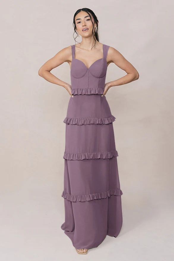Sloane Chiffon Dress | Made To Order - Image 32