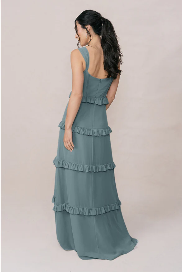 Sloane Chiffon Dress | Made To Order - Image 35