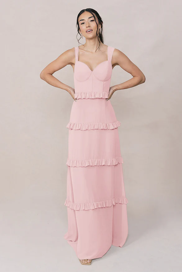 Sloane Chiffon Dress | Made To Order - Image 36
