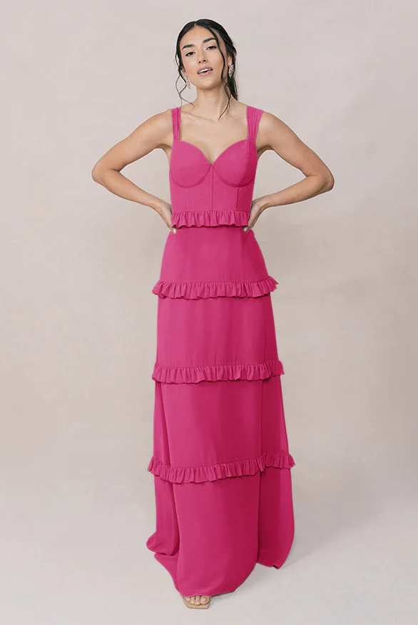 Sloane Chiffon Dress | Made To Order - Image 40
