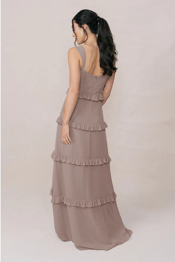 Sloane Chiffon Dress | Made To Order - Image 43