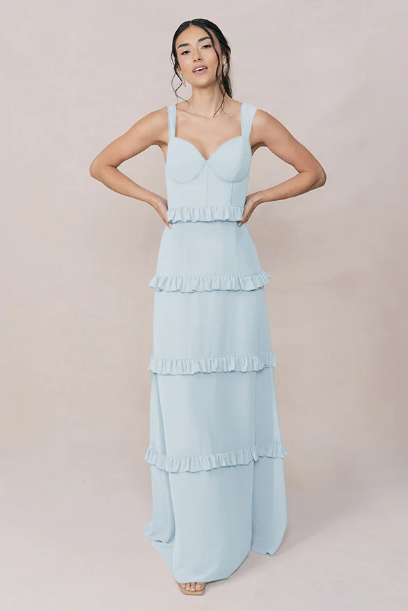 Sloane Chiffon Dress | Made To Order - Image 44