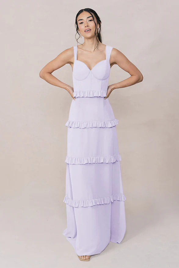 Sloane Chiffon Dress | Made To Order - Image 46