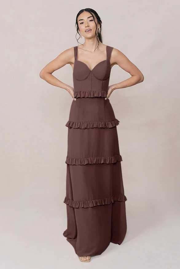 Sloane Chiffon Dress | Made To Order - Image 48