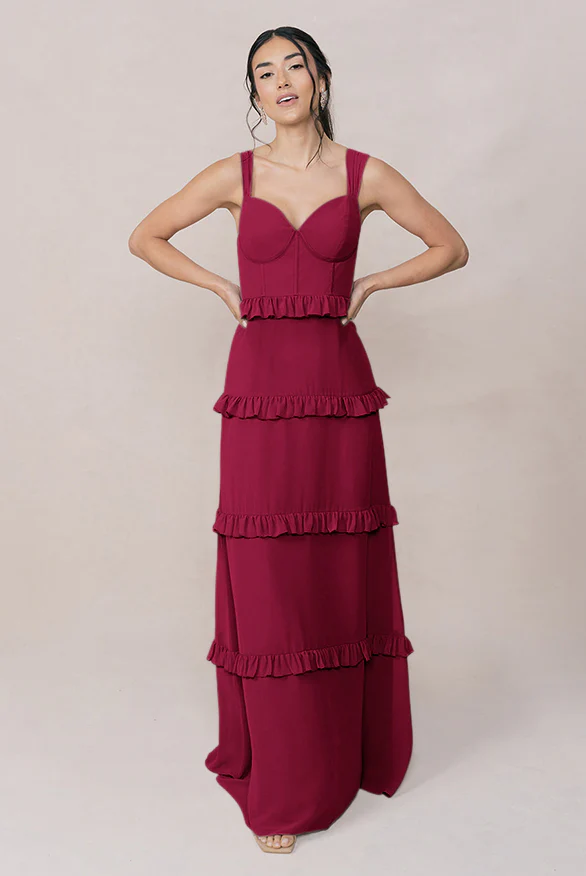 Sloane Chiffon Dress | Made To Order - Image 50