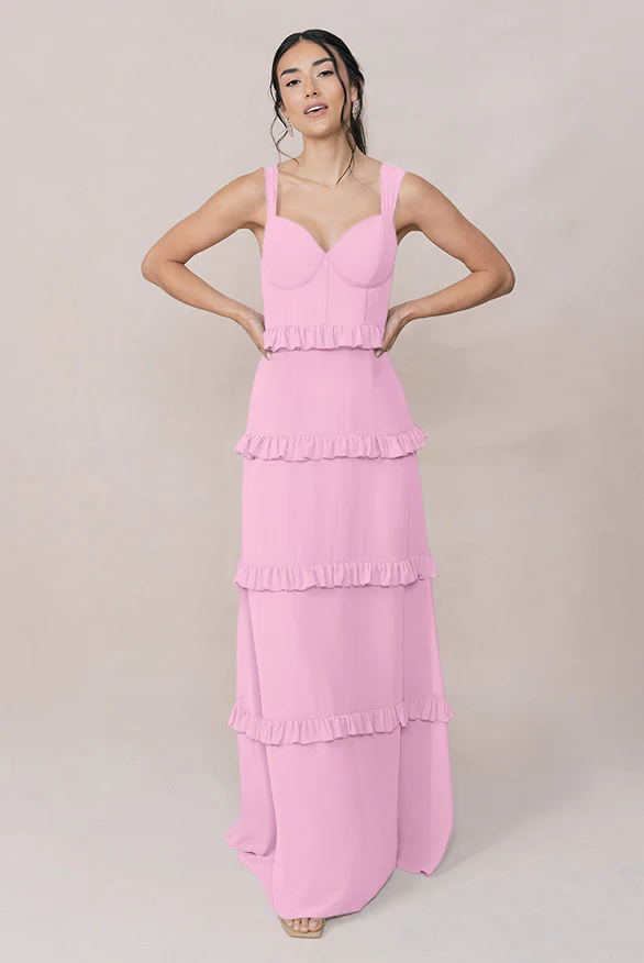 Sloane Chiffon Dress | Made To Order - Image 54