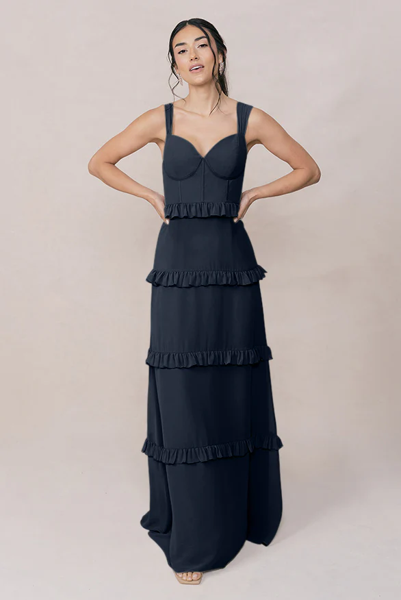 Sloane Chiffon Dress | Made To Order - Image 56