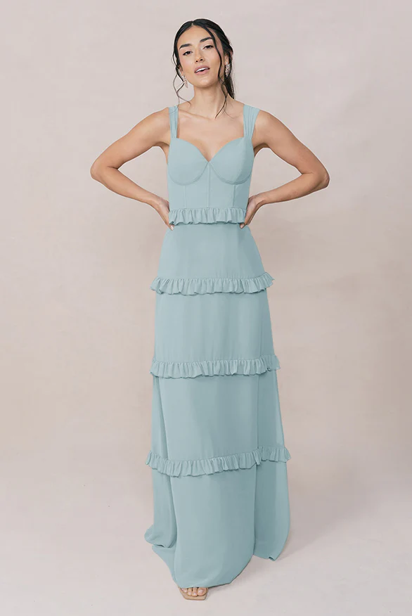 Sloane Chiffon Dress | Made To Order - Image 62