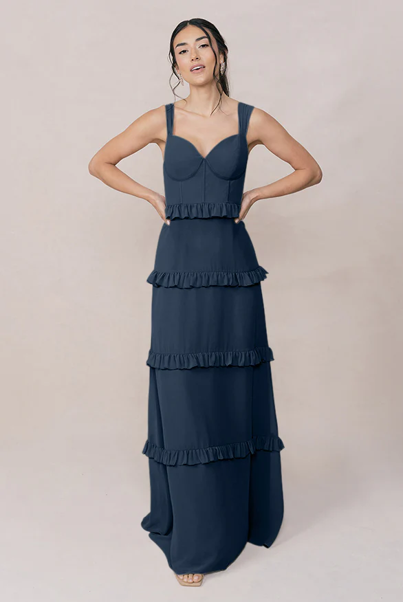 Sloane Chiffon Dress | Made To Order - Image 64