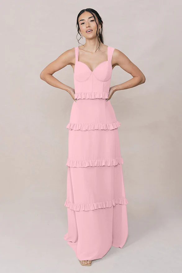 Sloane Chiffon Dress | Made To Order - Image 72