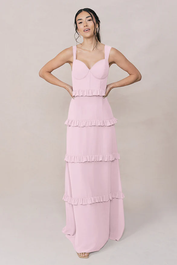 Sloane Chiffon Dress | Made To Order - Image 8
