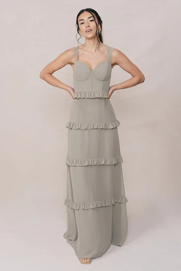 Sloane Chiffon Dress | Made To Order - Image 84