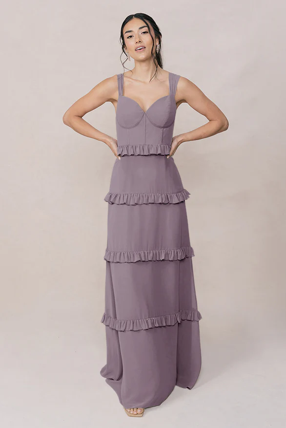 Sloane Chiffon Dress | Made To Order - Image 90
