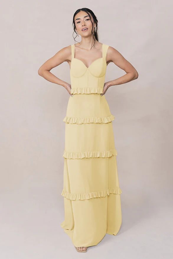 Sloane Chiffon Dress | Made To Order - Image 96