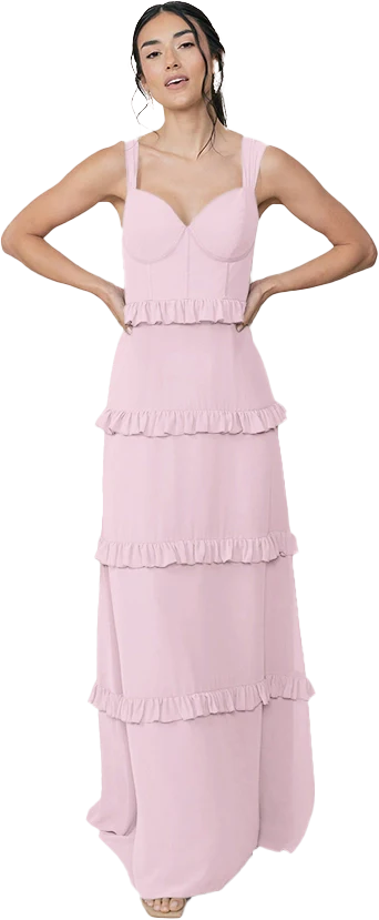 Sloane Chiffon Dress | Made To Order - Image 98