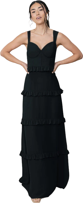 Sloane Chiffon Dress | Made To Order - Image 99