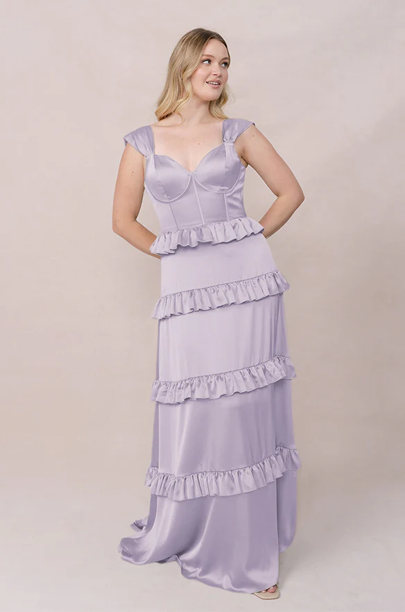 Sloane Satin Dress | Made To Order - Image 101